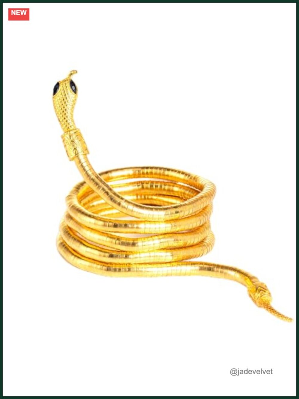 Bendable Snake Necklace Bracelet Flexible Adjustable Halloween Costume Jewelry